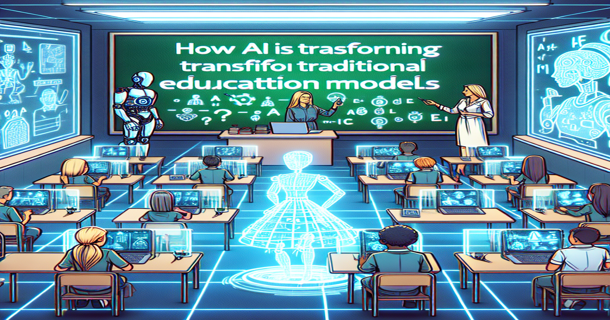 How AI is Transforming Traditional Education Models