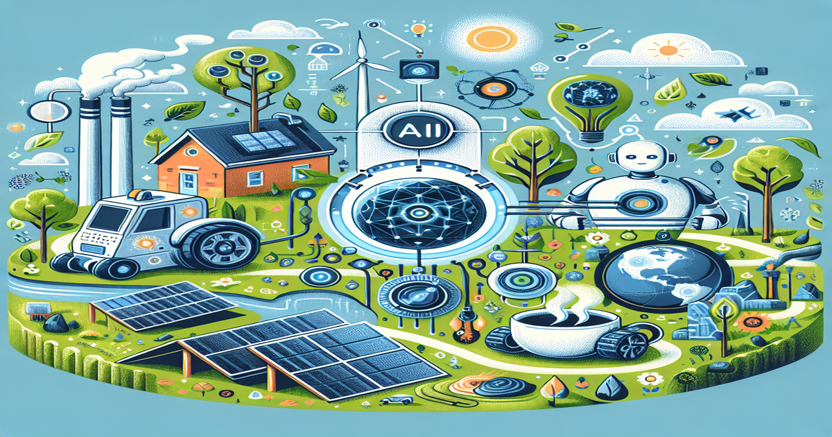 The Role of AI in Enhancing Environmental Sustainability