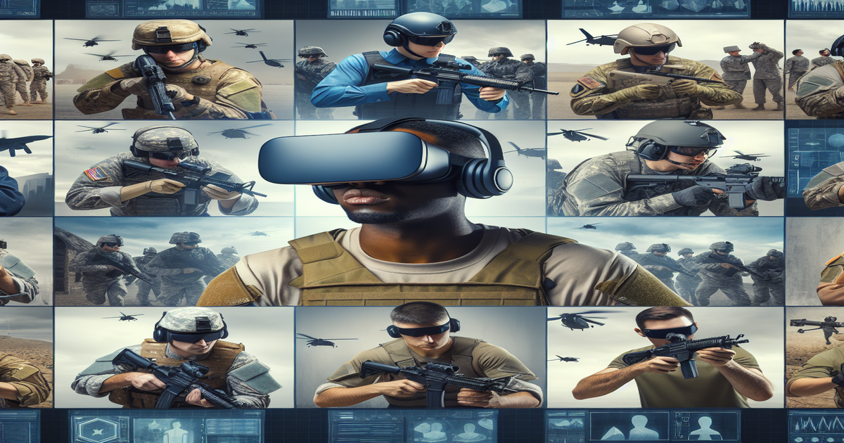 VR in military training applications