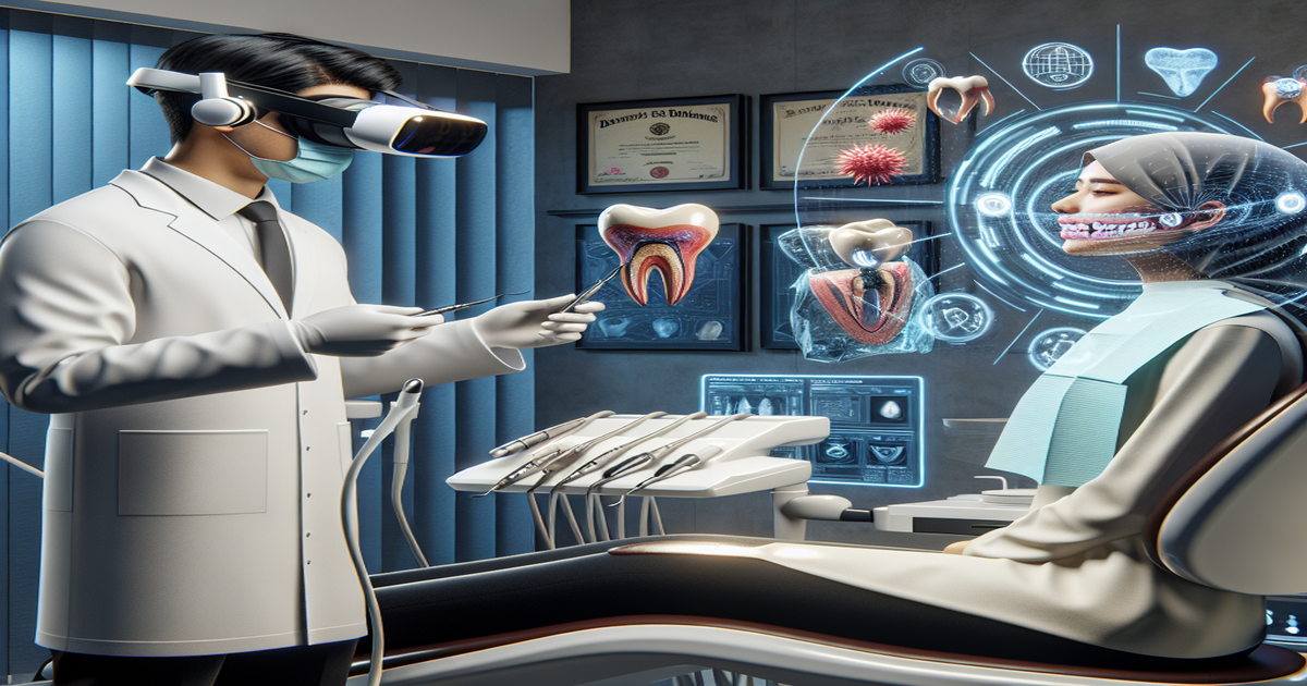 Virtual Reality in Dental Training: Enhancing Education and Practice