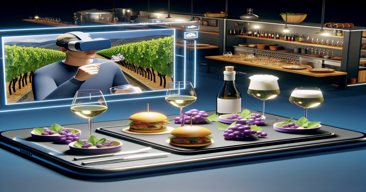 Virtual Reality in Food and Beverage: Virtual Tastings and Tours